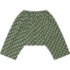 Linum Baby Trouser, Emerald Geo Print - Pants - 2