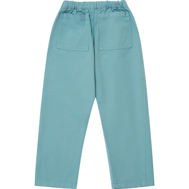 Erica Trouser, Turquoise Twill - Pants - 2