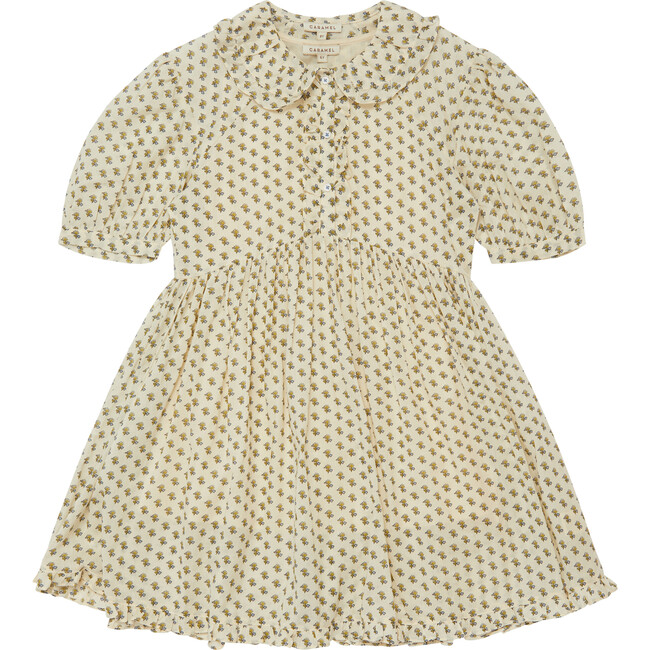 Angelica Dress, Posey Dot Print - Dresses - 1