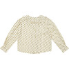 Amicia Blouse, Posey Dot Print - Blouses - 2