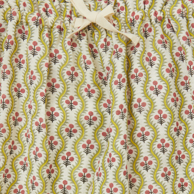 Arnica Trouser, Trellis Flower Print - Pants - 3