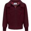 Carnaby Bomber Jacket, Burgundy - Jackets - 1 - thumbnail