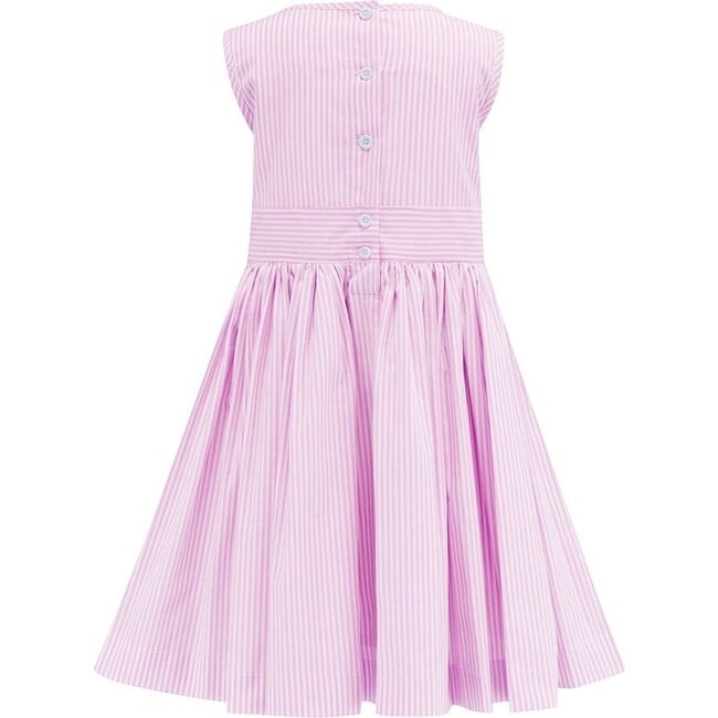 Hampstead Celebration Dress, Pink Stripe - Dresses - 3