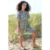 Kids Poppy Dress, Melodic Floral Patina - Dresses - 6