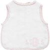 Easter Monogram Apron Bib, Dusty Pink Gingham - Bibs - 1 - thumbnail
