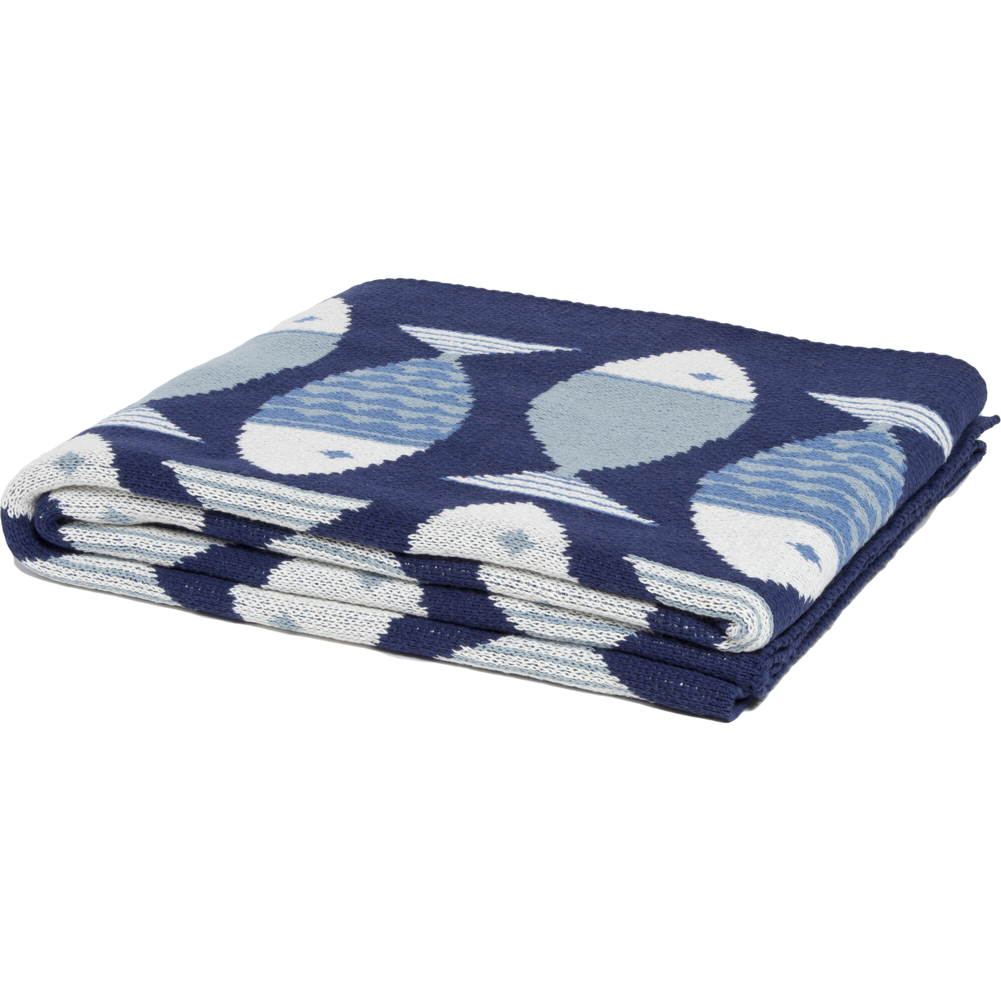 Big Fish Throw, Blue China/Rain - Throws - 1