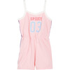 Knit Romper, Pink Spidey - Rompers - 1 - thumbnail
