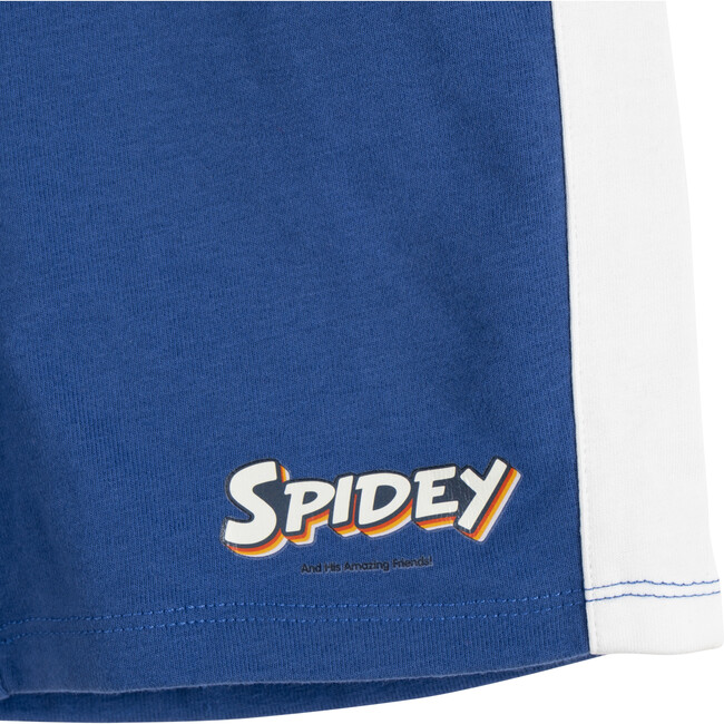 Spidey Retro Boxing Short, Palace Blue & White - Shorts - 4
