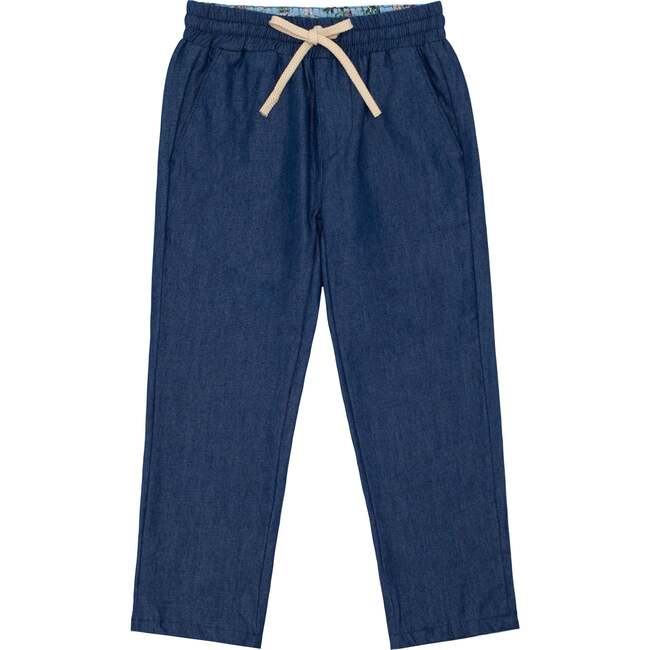 Boys Minnow X Brock Collection Chambray Canvas Pant - Pants - 1