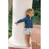 Boys Minnow X Brock Collection Garden Sage Terry Short - Shorts - 2