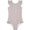 Girls Minnow X Brock Collection Primrose Ruffle Sleeve Rashguard One Piece - One Pieces - 1 - thumbnail