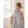 Girls Brock Collection X Minnow Provence Blue Smocked Dress - Dresses - 2