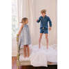 Girls Brock Collection X Minnow Provence Blue Smocked Dress - Dresses - 3