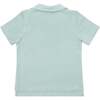 Boys Minnow X Brock Collection Garden Sage Terry Polo - Polo Shirts - 4