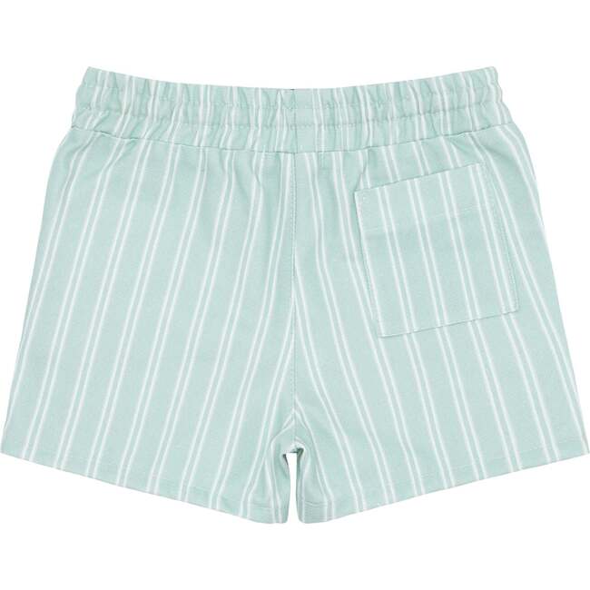 Boys Brock Collection X Minnow Garden Sage Stripe Short - Shorts - 4