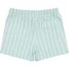 Boys Brock Collection X Minnow Garden Sage Stripe Short - Shorts - 4