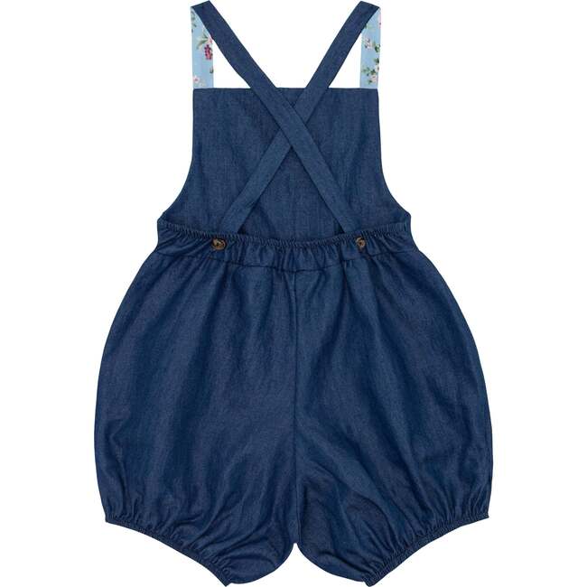 Unisex Minnow X Brock Collection Chambray Romper - Rompers - 3