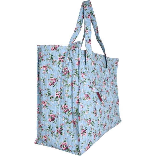 Brock Collection X Minnow Provence Blue Overnighter Tote - Bags - 5