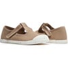 ECO-friendly T-band Sneakers, Camel - Sneakers - 2