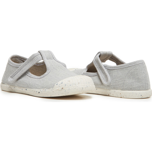 ECO-friendly T-band Sneakers, Grey