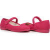 Classic Textured Canvas Mary Janes, Fuxia - Mary Janes - 5