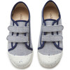 ECO-Friendly Double Sneaker, Navy Stripes - Sneakers - 3