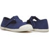 ECO-friendly T-band Sneakers, Navy - Sneakers - 2