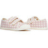 Gingham Double Sneaker, Rose - Sneakers - 2