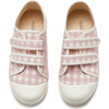 Gingham Double Sneaker, Rose - Sneakers - 3