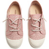 Canvas Elastic Sneaker, Pink Dots - Sneakers - 5