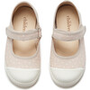 Canvas Mary Jane Sneakers, Taupe dots - Mary Janes - 3