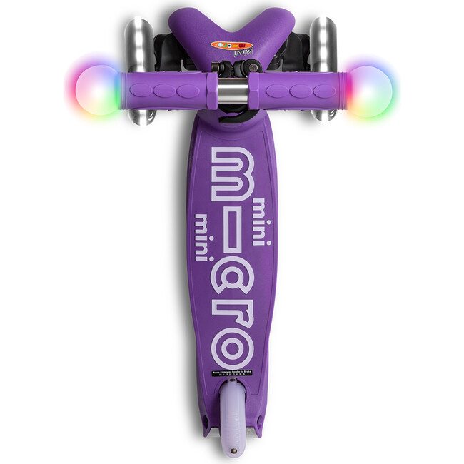 Mini Deluxe Magic Kids Scooter, Purple - Scooters - 3