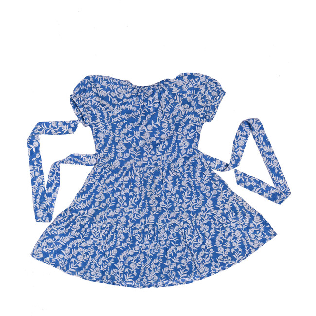 Girls Norma Dress, Shadow Bloom Marina - Dresses - 4