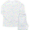 Mama Me Pajama Set, Neon Hearts - Pajamas - 1 - thumbnail