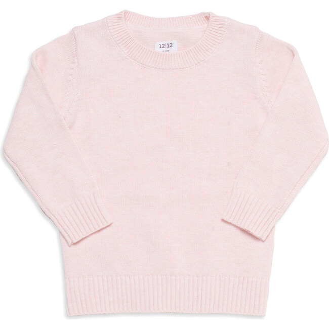 The Crew Neck Sweater, Pink - Sweaters - 1