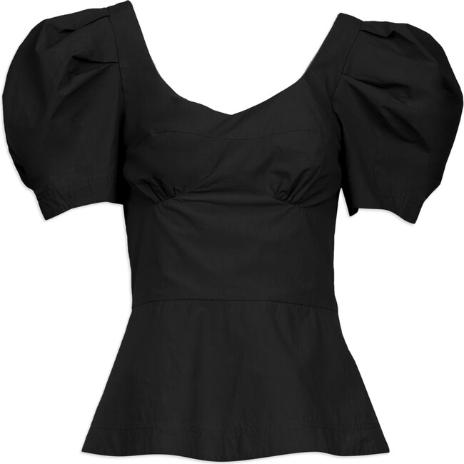 Women's Aliyah Top, Black - Blouses - 1