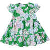 Mini Marisol Dress, Chalk Floral Kelly Green Multi - Dresses - 1 - thumbnail