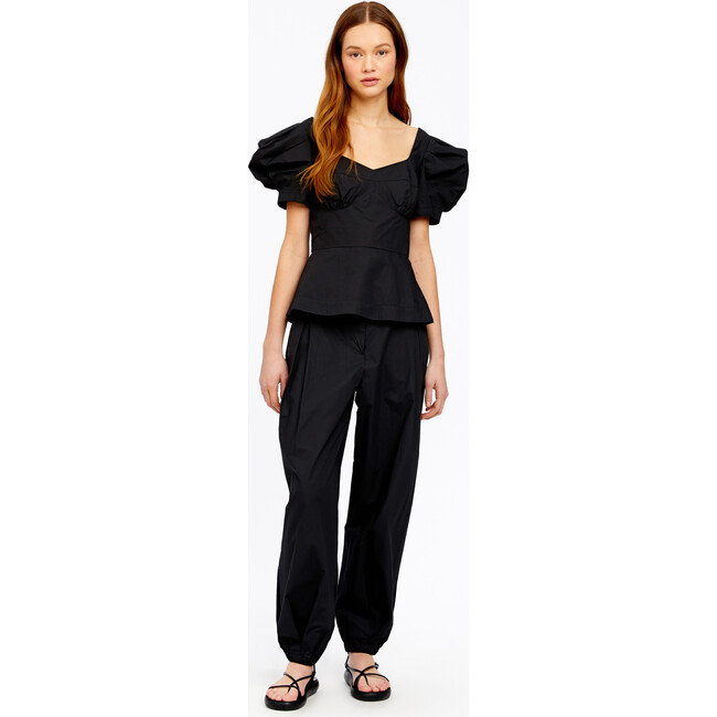 Women's Aliyah Top, Black - Blouses - 2