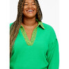 Women's Avika Knit, Kelly Green - Sweaters - 6