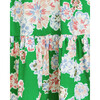 Women's Danielle Dress, Chalk Floral Kelly Green Multi - Dresses - 7