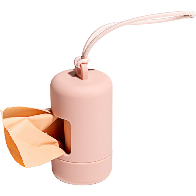 Poop Bag Carrier, Pink - Poop Bags & Dispensers - 1