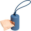 Poop Bag Carrier, Blue - Poop Bags & Dispensers - 1 - thumbnail