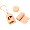 Poop Bag Carrier, Tan - Poop Bags & Dispensers - 2