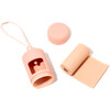 Poop Bag Carrier, Pink - Poop Bags & Dispensers - 2