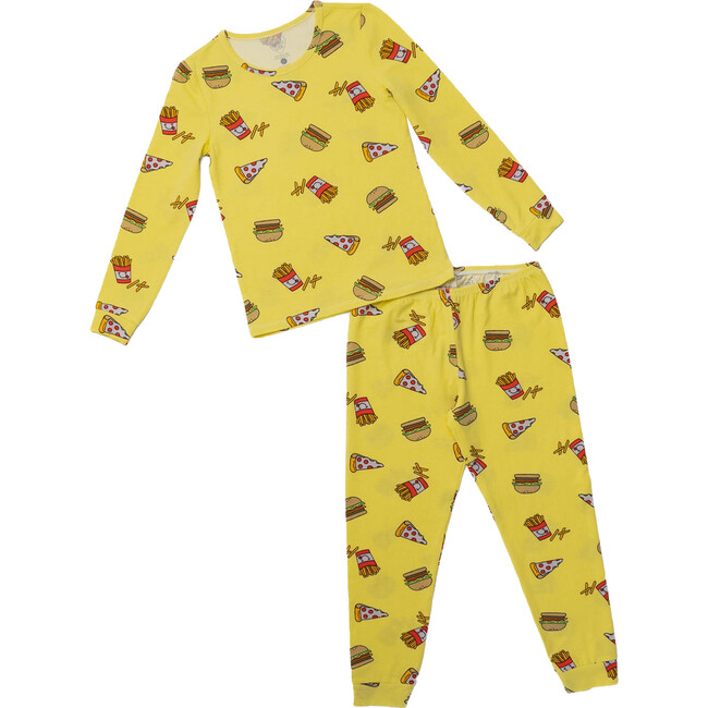 Fun Food Pajamas, Yellow - Pajamas - 1