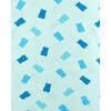 Gummy Bears Short Sleeve Lounge Dress, Blue - Loungewear - 3