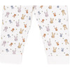 The Easter Bottom in Long, White - Pajamas - 3