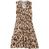 Sienna Kids Dress, Leopard Multi Print - Dresses - 1 - thumbnail