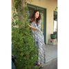 Women's Sienna Maxi, Leaf Print - Dresses - 5