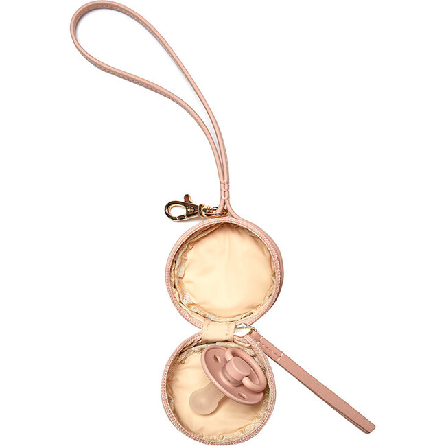 Baby Pacifier Pod, Blush - Pacifiers - 2